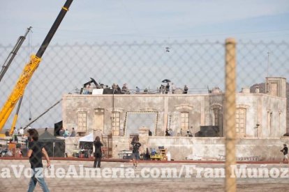 Rodaje de la película Assassin’s Creed en Almería. Fotos: Fran Muñoz.