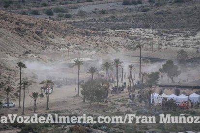 Rodaje de la película Assassin’s Creed en Almería. Fotos: Fran Muñoz.
