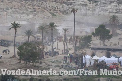 Rodaje de la película Assassin’s Creed en Almería. Fotos: Fran Muñoz.
