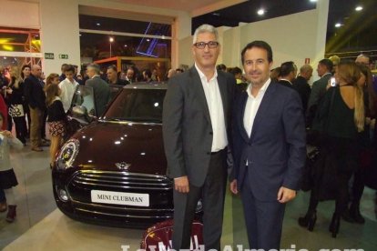 El concesionario BMW Premium Almería de Huércal de Almería presentó los nuevos modelos BMW X1 Y Mini ClubMan. Fotos JA Barrios.