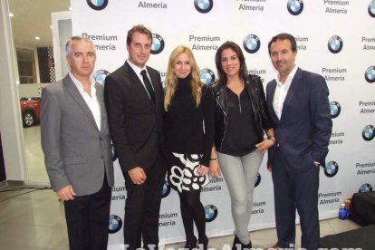 El concesionario BMW Premium Almería de Huércal de Almería presentó los nuevos modelos BMW X1 Y Mini ClubMan. Fotos JA Barrios.