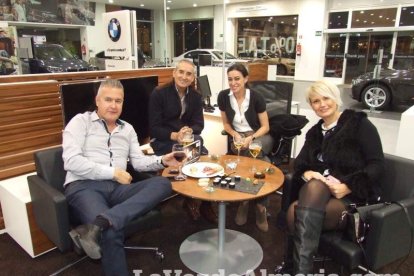 El concesionario BMW Premium Almería de Huércal de Almería presentó los nuevos modelos BMW X1 Y Mini ClubMan. Fotos JA Barrios.