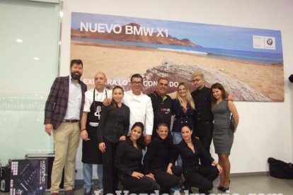El concesionario BMW Premium Almería de Huércal de Almería presentó los nuevos modelos BMW X1 Y Mini ClubMan. Fotos JA Barrios.
