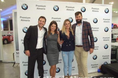 El concesionario BMW Premium Almería de Huércal de Almería presentó los nuevos modelos BMW X1 Y Mini ClubMan. Fotos JA Barrios.