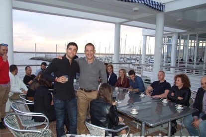 Los deportistas del Crossfit Almería celebran la Navidad en el Club de Mar. Fotos: JA Barrios.