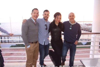 Los deportistas del Crossfit Almería celebran la Navidad en el Club de Mar. Fotos: JA Barrios.