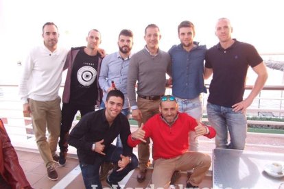 Los deportistas del Crossfit Almería celebran la Navidad en el Club de Mar. Fotos: JA Barrios.