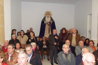 La ermita de San Antón, tras su reciente restauración, acoge con este Pregón su primer acto. Fotos: JA Barrios