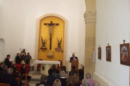 La ermita de San Antón, tras su reciente restauración, acoge con este Pregón su primer acto. Fotos: JA Barrios