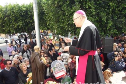 San Antón llena el casco histórico de mascotas