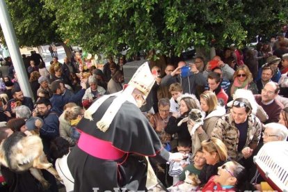 San Antón llena el casco histórico de mascotas