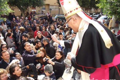 San Antón llena el casco histórico de mascotas