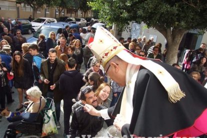 San Antón llena el casco histórico de mascotas