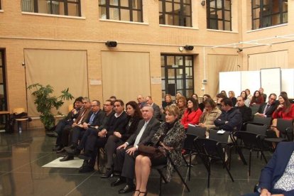 El acto de la Facultad de Derecho de la UAL, lo ha presidido el rector Carmelo Rodríguez. Fotos: JA Barrios
