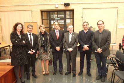 El acto de la Facultad de Derecho de la UAL, lo ha presidido el rector Carmelo Rodríguez. Fotos: JA Barrios