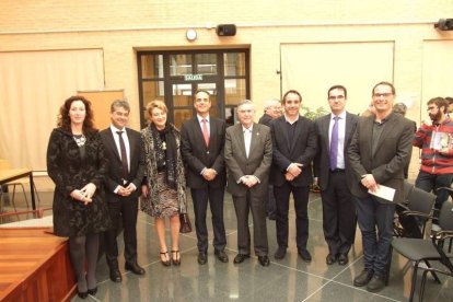 El acto de la Facultad de Derecho de la UAL, lo ha presidido el rector Carmelo Rodríguez. Fotos: JA Barrios
