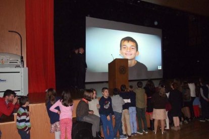 Los colegios Relaño y Freinet realizan dos vídeos a iniciativa del profesor Jean Pierre Gauchí. Fotos: JA Barrios