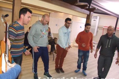 La comparsa ‘F28’, en la semifinal de Málaga