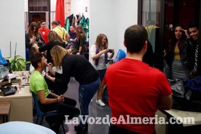 La comparsa ‘F28’, en la semifinal de Málaga