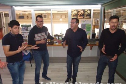 La comparsa ‘F28’, en la semifinal de Málaga