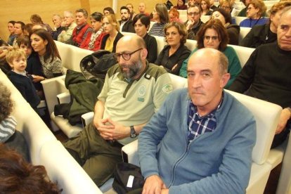 El cantante Manolo García ejerció de introductor en la gala celebrada en la Casa de las Mariposas. Fotos: JA Barrios