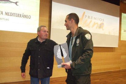 El cantante Manolo García ejerció de introductor en la gala celebrada en la Casa de las Mariposas. Fotos: JA Barrios