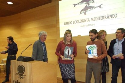 El cantante Manolo García ejerció de introductor en la gala celebrada en la Casa de las Mariposas. Fotos: JA Barrios