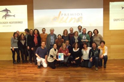El cantante Manolo García ejerció de introductor en la gala celebrada en la Casa de las Mariposas. Fotos: JA Barrios