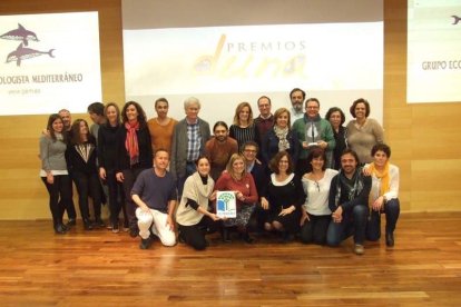 El cantante Manolo García ejerció de introductor en la gala celebrada en la Casa de las Mariposas. Fotos: JA Barrios