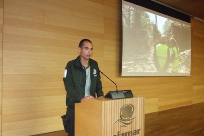El cantante Manolo García ejerció de introductor en la gala celebrada en la Casa de las Mariposas. Fotos: JA Barrios