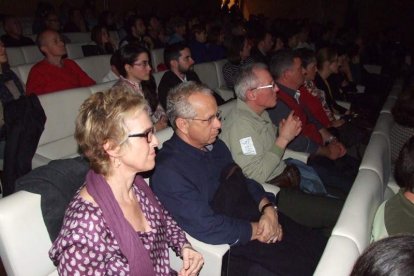El cantante Manolo García ejerció de introductor en la gala celebrada en la Casa de las Mariposas. Fotos: JA Barrios