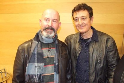 El cantante Manolo García ejerció de introductor en la gala celebrada en la Casa de las Mariposas. Fotos: JA Barrios