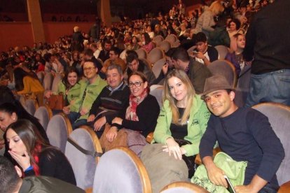 1ª semifinal del concurso de Carnaval. El Auditorio Maestro Padilla se ha llenado de gran apoyo a la fiesta.Fotos: JBarrios