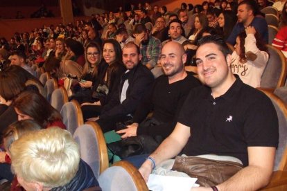 1ª semifinal del concurso de Carnaval. El Auditorio Maestro Padilla se ha llenado de gran apoyo a la fiesta.Fotos: JBarrios