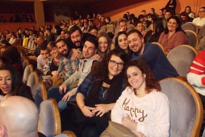 1ª semifinal del concurso de Carnaval. El Auditorio Maestro Padilla se ha llenado de gran apoyo a la fiesta.Fotos: JBarrios