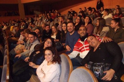 1ª semifinal del concurso de Carnaval. El Auditorio Maestro Padilla se ha llenado de gran apoyo a la fiesta.Fotos: JBarrios