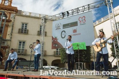 El ‘Oro rojo’, protagonista en la Plaza Vieja. Las empresas del sector y las instituciones almerienses se suman a un reconocimiento uná