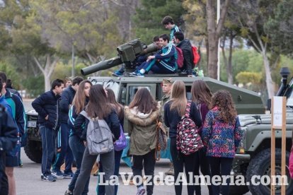 La Brigada de la Legión (Brileg) abre sus puertas a centros escolares de la provincia. Fotos: Fran Muñoz