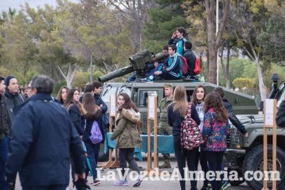 La Brigada de la Legión (Brileg) abre sus puertas a centros escolares de la provincia. Fotos: Fran Muñoz