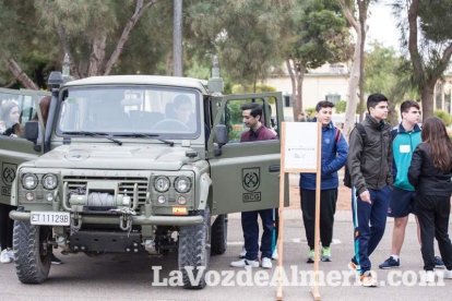 La Brigada de la Legión (Brileg) abre sus puertas a centros escolares de la provincia. Fotos: Fran Muñoz