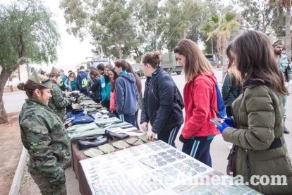 La Brigada de la Legión (Brileg) abre sus puertas a centros escolares de la provincia. Fotos: Fran Muñoz