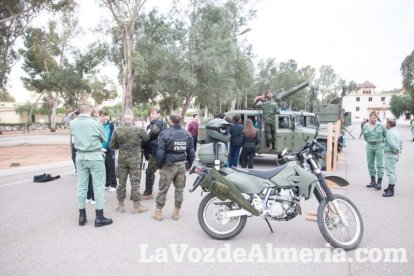 La Brigada de la Legión (Brileg) abre sus puertas a centros escolares de la provincia. Fotos: Fran Muñoz