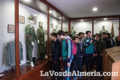 La Brigada de la Legión (Brileg) abre sus puertas a centros escolares de la provincia. Fotos: Fran Muñoz