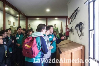 La Brigada de la Legión (Brileg) abre sus puertas a centros escolares de la provincia. Fotos: Fran Muñoz
