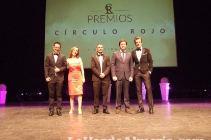 ‘Premios Círculo Rojo’, II gala de las letras con todos los ingredientes. Mil invitados llenan el Teatro Auditorio de El Ejido.