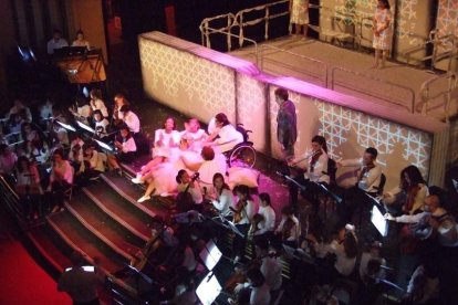 El Auditorio Maestro Padilla ha vivido con intensidad uno de los grandes espectáculos, donde han participado numerosos niños, como músico