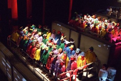 El Auditorio Maestro Padilla ha vivido con intensidad uno de los grandes espectáculos, donde han participado numerosos niños, como músico