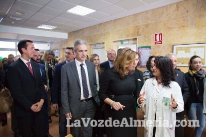La presidenta de la Junta de Andalucía, Susana Díaz, visita Vera y los Campos de Níjar. Fotos: Fran Muñoz.