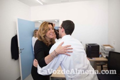 La presidenta de la Junta de Andalucía, Susana Díaz, visita Vera y los Campos de Níjar. Fotos: Fran Muñoz.