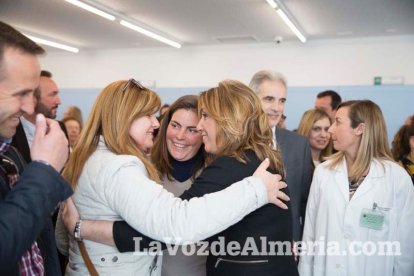 La presidenta de la Junta de Andalucía, Susana Díaz, visita Vera y los Campos de Níjar. Fotos: Fran Muñoz.